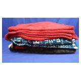 4 Throw Blankets-Good Cond