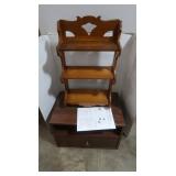 3 Shelf Wooden Wall Unit-26x15"