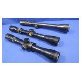 3 Scopes incl. Tasco 3-9x32