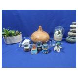 Home Decor-Musical Snowglobe,sm Collectible