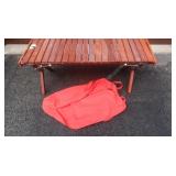 Foldable Wooden Bench
