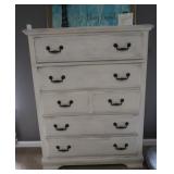 5 Drawer Painted Wood Chest of Drawers