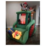 Large Christmas Outdoor Blowup w/Tote