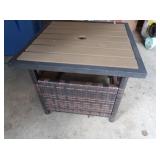 Wicker&Metal Patio Table