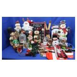 Christmas Decor w/Large Tote