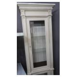 Vintage Bi-Level LIghted Curio Display