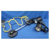 Metal Detector,Spotlights,Basketball Return