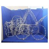Lighted Christmas Outdoor Decoration-Buggy&Deer