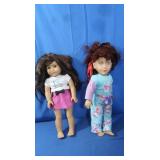 2-18" Girl Dolls-American Girl&My Twinn