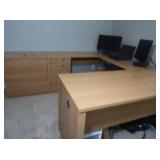 Large U-Shaped Desk