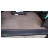 Tan/Blacl Porch Carpet-8x10