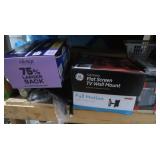 Contents of Shelf-Flatscreen TV Mounts,NIB