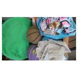 Beach Towels, Basketballs