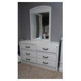6 Drawer Dresser-52x18x31"H &Wood Framed