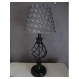 2 Spiral Base Lamps-24"H
