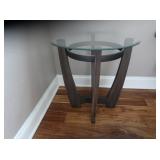 Glas Top Decorative Stand-24"dia.