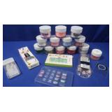 Rossi Nail Kit,12 Containers Glam Powder