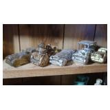 5 Vintage Avon Perfume/Cologne Bottles-Vntg Cars,