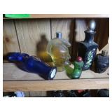 5 Vintage Avon Perfume/Cologne Bottles-Boot,Urn,