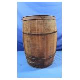 Vintage Wooden Barrel