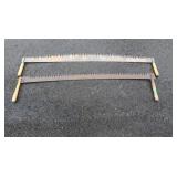 Antique 2-man Hand Saws (60") - 52"