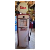 Vintage ESSO Fuel Pump-repro Globe-Gilbarco Mod