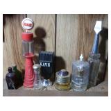 8 Vintage Avon Perfume/Cologne Bottles-Fuse,