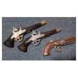 3 Vintage Avon Perfume/Cologne Bottles-Revolver