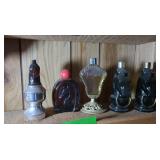 5 Vintage Avon Perfume/Cologne Bottles-Hitching