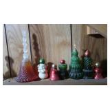 7 Vintage Avon Perfume/Cologne Bottles-Christmas