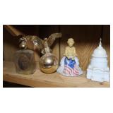 4 Vintage Avon Perfume/Cologne Bottles-Patriotic
