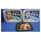 Metal Trays-Penn State Joe-Pa Coke,Santa Coke
