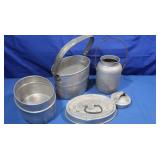 Aluminum Lunch Pails