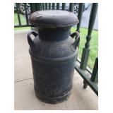 Vintage Painted/Rustic 5 gal Milk Jug