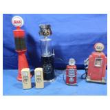 Timex Gas Pump Clock,Avon Gas Pump