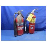 2 Fire Extinguishers