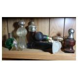 7 Vintage Avon Perfume/Cologne Bottles-Razor,