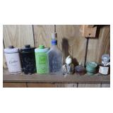 8 Vintage Avon Perfume/Cologne Bottles-Tins,Candle