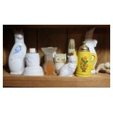 10 Vintage Avon Perfume/Cologne Bottles-Owl,Cats,