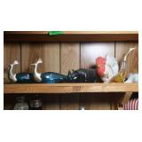 6 Vintage Avon Perfume/Cologne Bottles-Peacocks,
