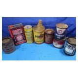Vintage Cans-Water Pump Libricant, Quaker State