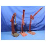 Antique Gear Top Bottle Capper&2 Vintage Bottle