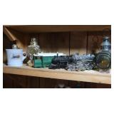 6 Vintage Avon Perfume/Cologne Bottles-Trains,