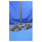 Antique Shoe Lasts-Cast Iron-32"L