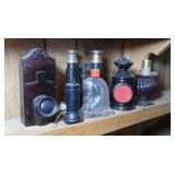 5 Vintage Avon Perfume/Cologne Bottles-Lantern,