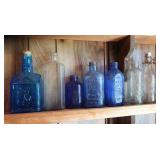 Vintage Glass Pharmacy Bottles&Decorative Bottle
