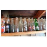 Vintage Glass Bottles-Pepsi,PennState,Tulip&more
