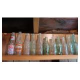Vintage Glass Bottles-Hires,Coca-Cola,other