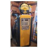 Vintage Golden West Regular Gas Pump-repro