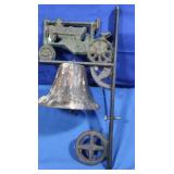 Antique Cast Iron John Deere Wall Mount Bell
